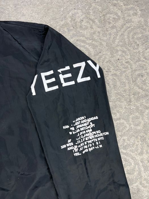 Kanye West Ye Yeezus Tour Jacket Yeezy Season 1 Black Kurtka