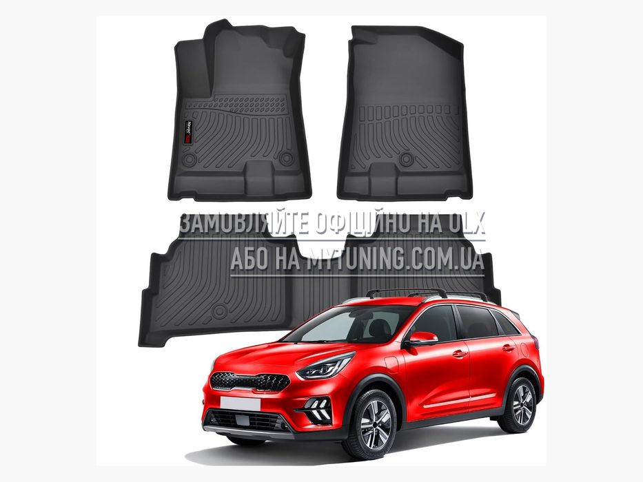 3D килимки Kia Niro EV Кіа Ніро ЕВ 2019–2022 в салон | Havoc