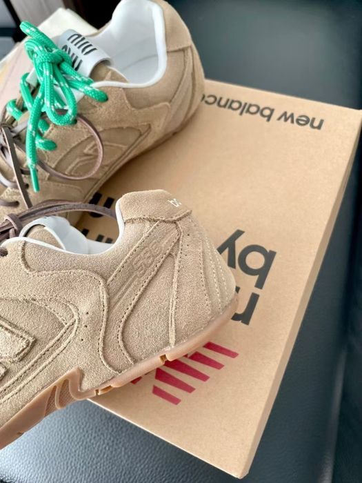 Sneakersy Miu Miu New Balance beige