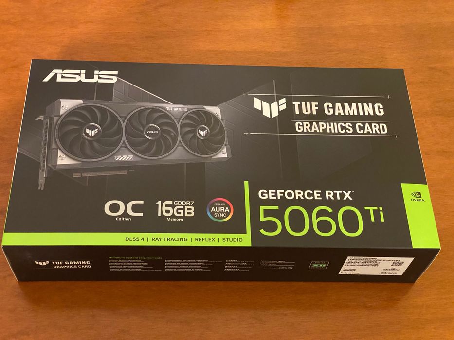 Відеокарта Asus RTX 5060 Ti TUF Gaming 16 GB OC NEW!