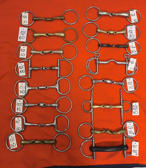 Wedzidło 12 cm , 12,5 cm  gumowe, oliwkowe,