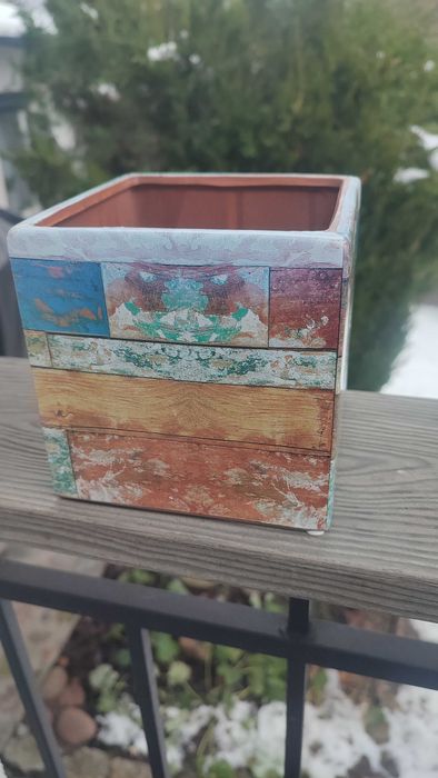 Osłonki do doniczek - kpl.4szt