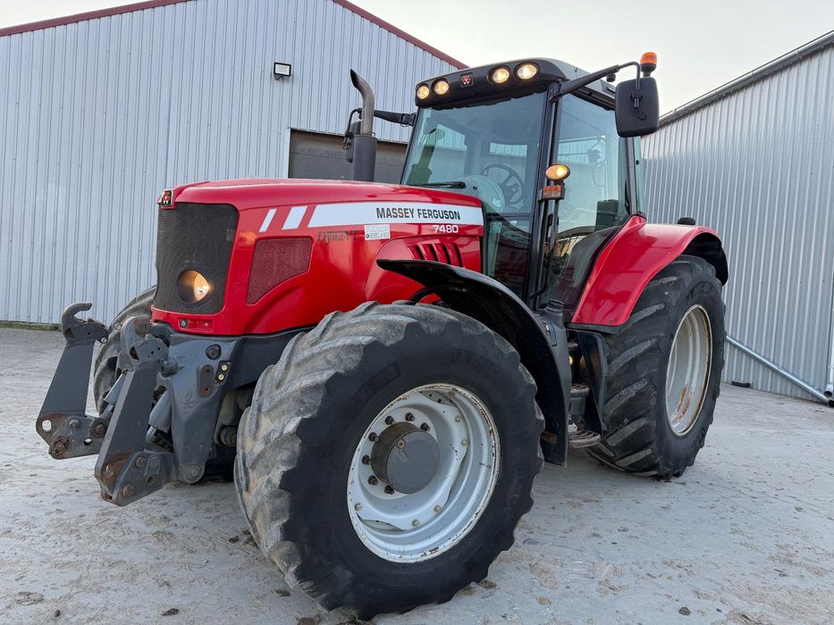 Massey Ferguson 7480  Dyna VT, 7410 mtg.Tuz,Miękka Oś.