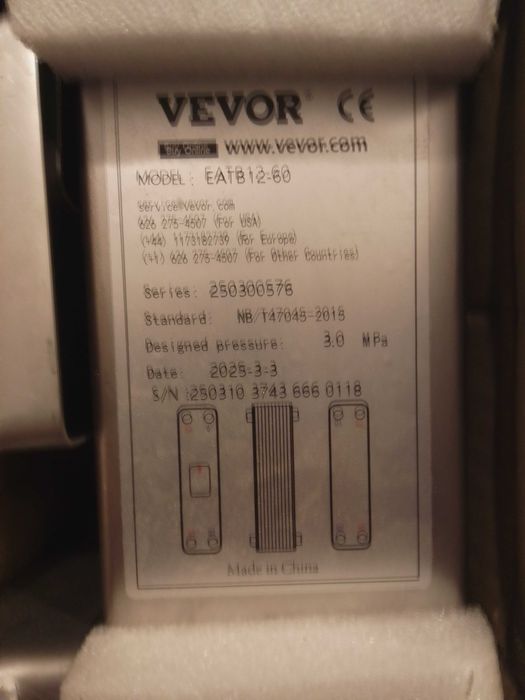 Trocador de Calor 69€. Oportunidade