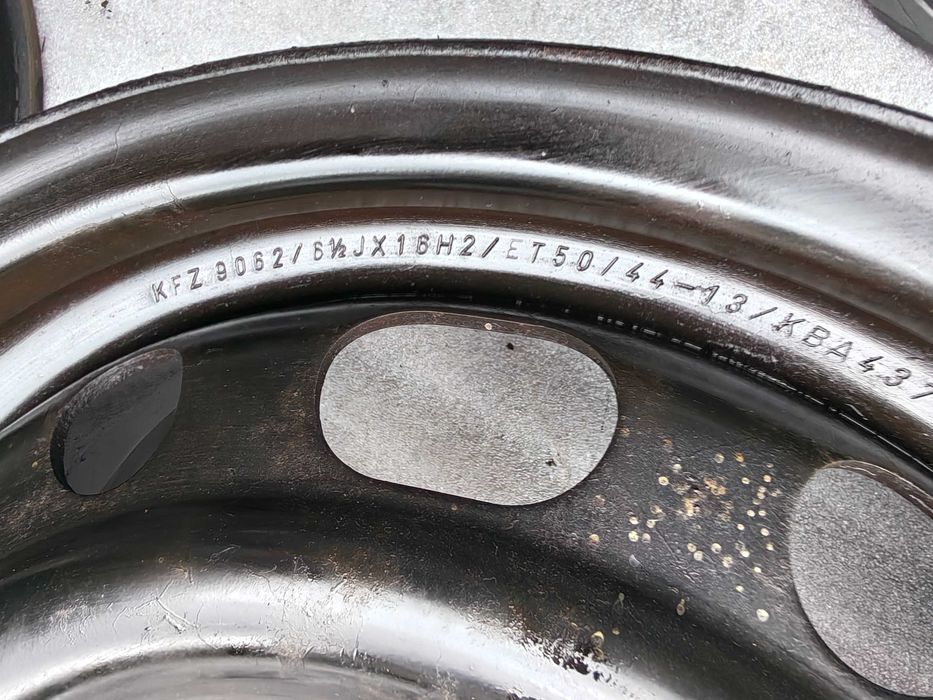 Felgi Stalowe Mazda 16 5x114,3 6,5j et50