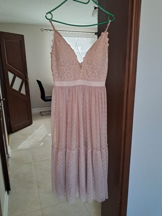 Sukienka midi M wraz z ramoneska