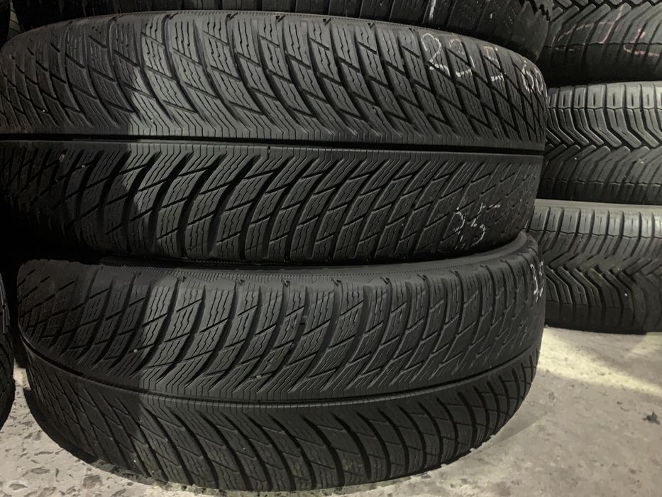 Шини б/у зима 275/45 20 Michelin Pilot Alpin PA 5 ZIP Комплект , ПАРА