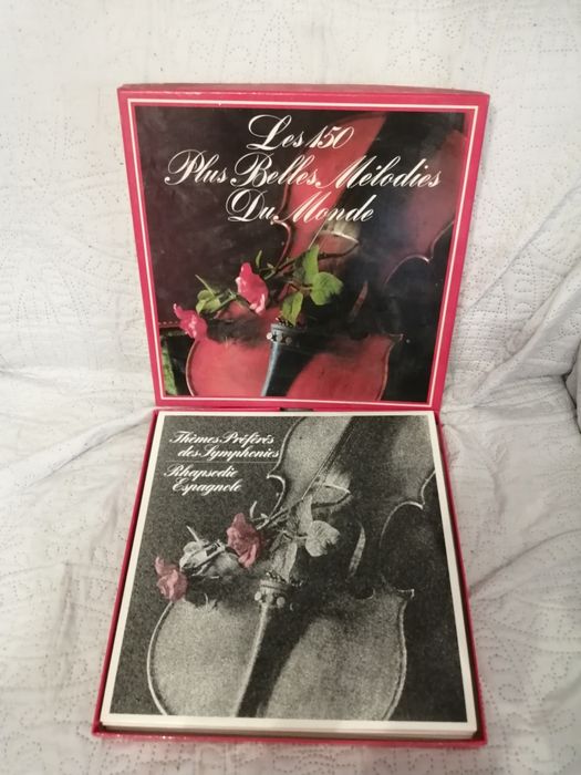 Álbuns de vinil como novos 8 discos cada