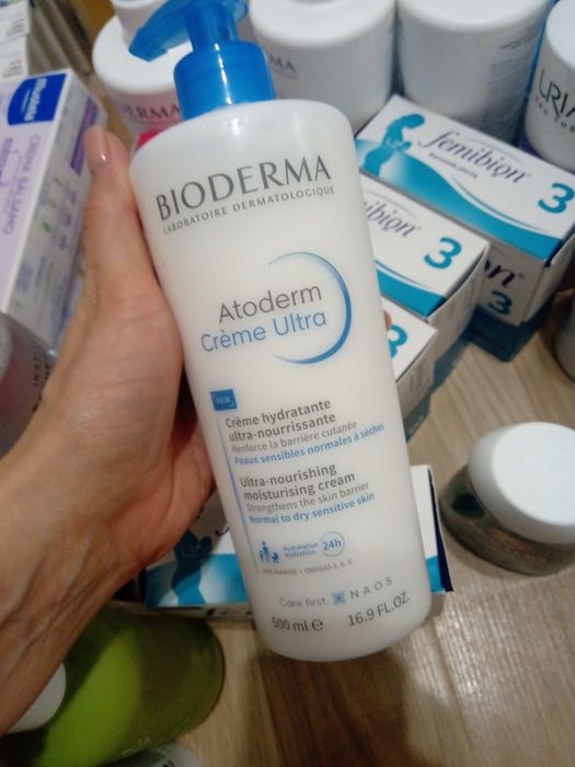 Bioderma Atoderm ultra крем для тіла 500 мл біодерма