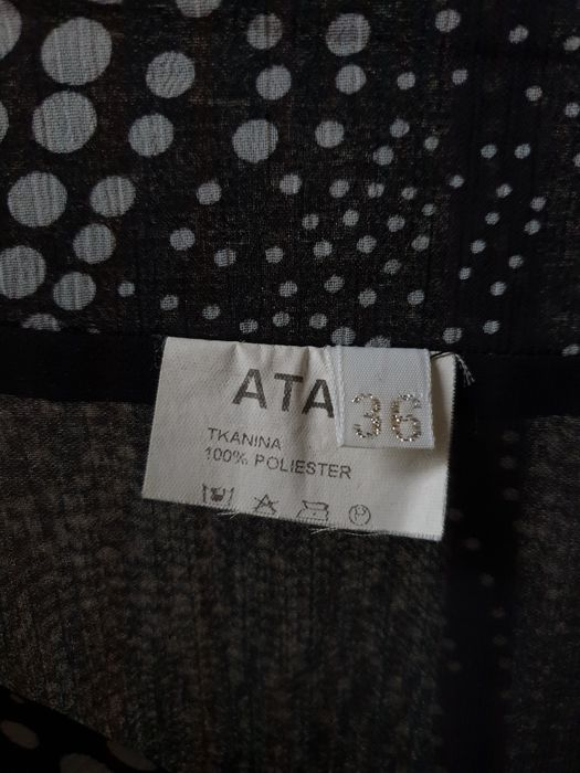 Spódniczka szyfonowa we wzór