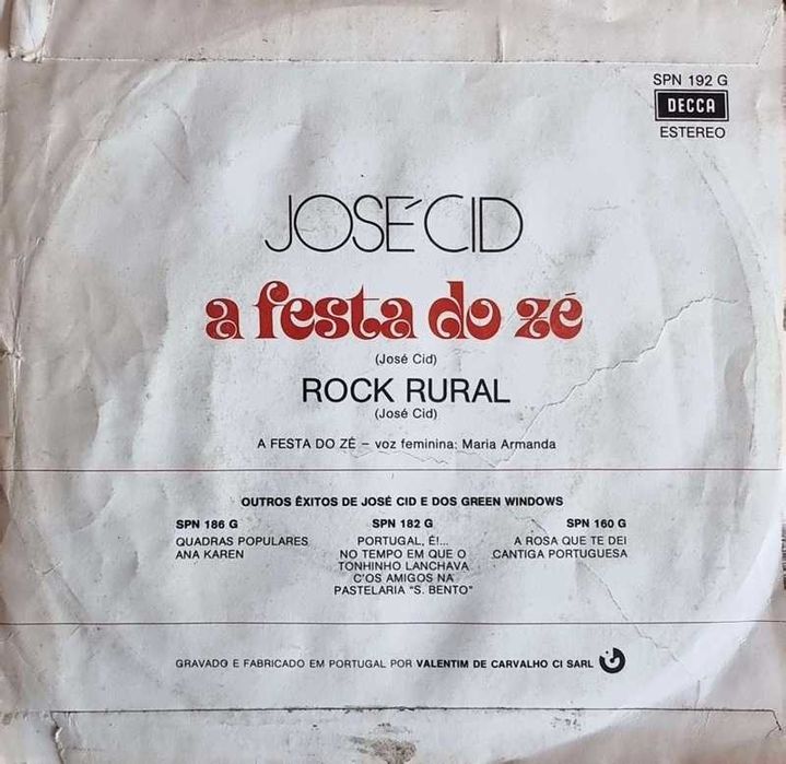 José Cid – A Festa Do Zé Disco