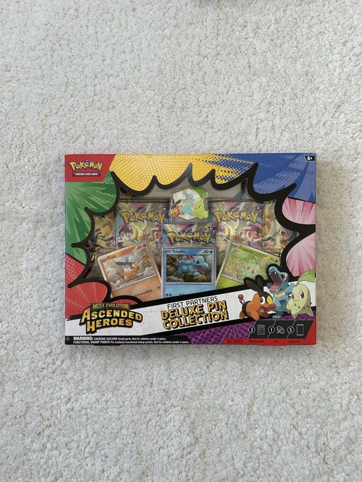 Pokémon TCG - Ascended Heroes First Partners Deluxe Pin Collection