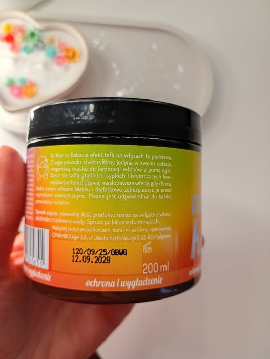 Onlybio maska do laminacji włosów