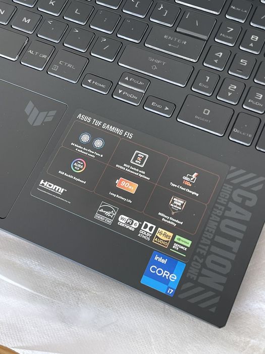 GWARANCJA - NOWY Laptop ASUS TUF Gaming F15 - i7 13620H/32GB/RTX 4050