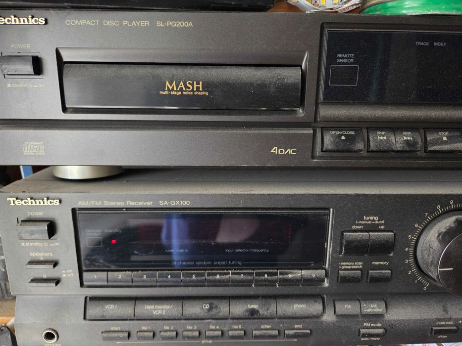Wzmacniacz technics plus Cd