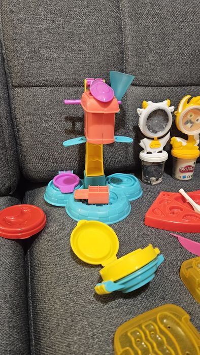 Play Doh ciastolina lodziarnia + inne
