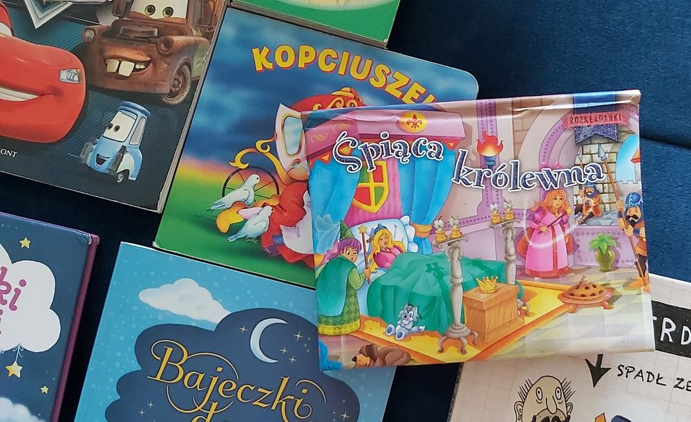 Książeczki dla dzieci, pinokio, do snu i inne