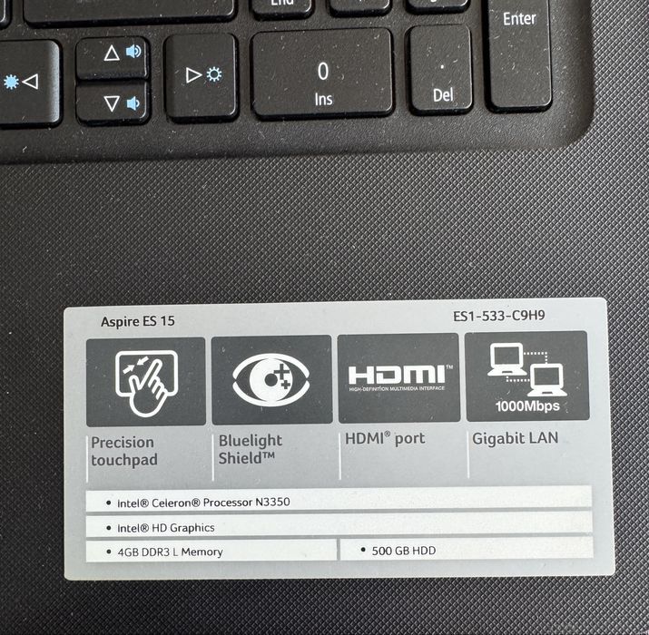 Portatil Acer Aspire ES 15