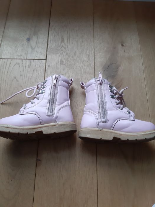 Buty ocieplane, trzewiki, H&M, r.23