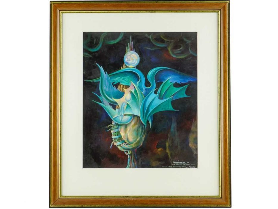 Técnica Mista - Luís Furtado,  Cruzeiro Seixas  70x50 cm