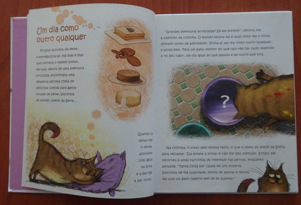Picasso & Van Gogh - Mexe Esse Rabo Gordo Pá de Álvaro Magalhães (6 a 10 Anos)