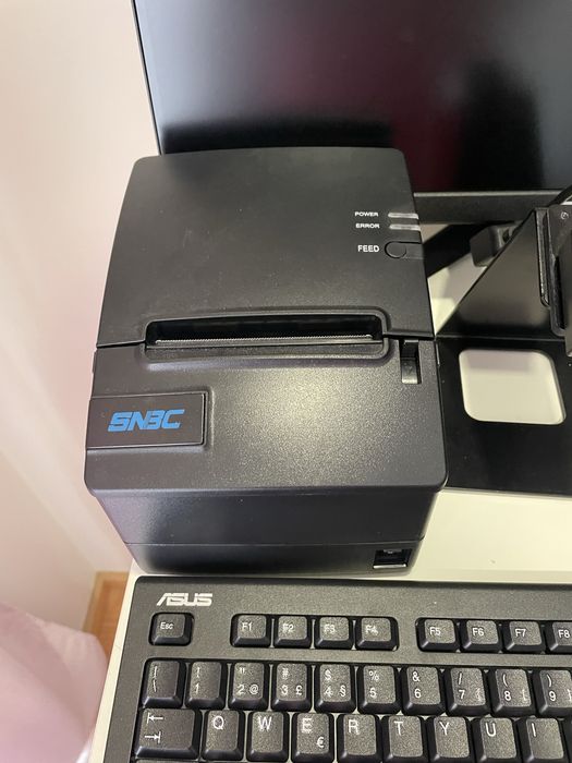 Central de pagamento manual de parque de estacionamento