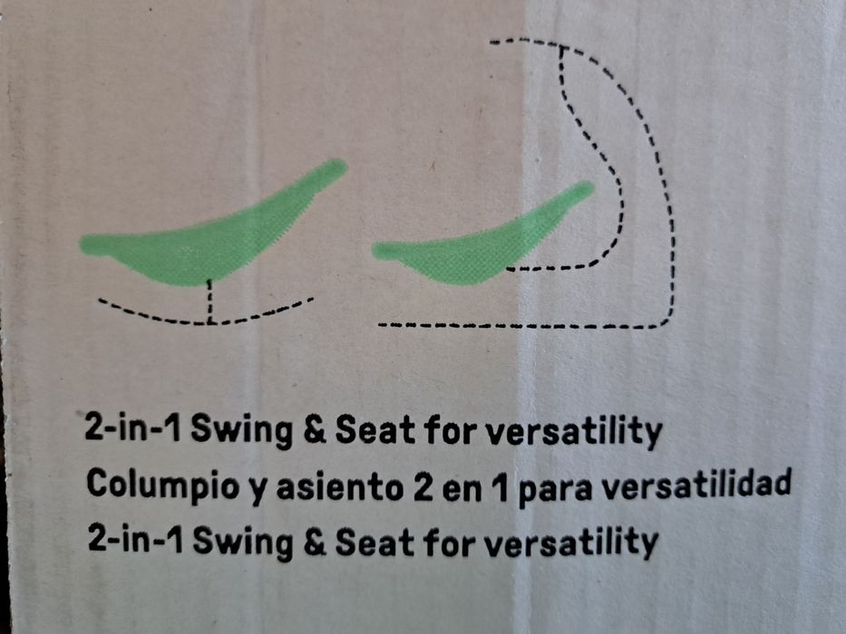 Espreguiçadeira com baloiço - Ingenuity SimpleComfort 2-in-1