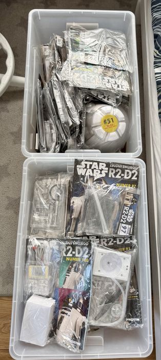 R2-D2 DeAgostini komplet 1-100 NOWY sealed Star Wars kolekcja