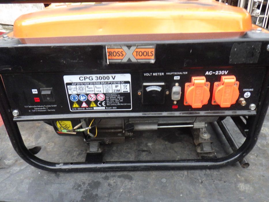 Agregat prądotwórczy generator prądu Niemiecki 2.6 Kva /Nie Chinski