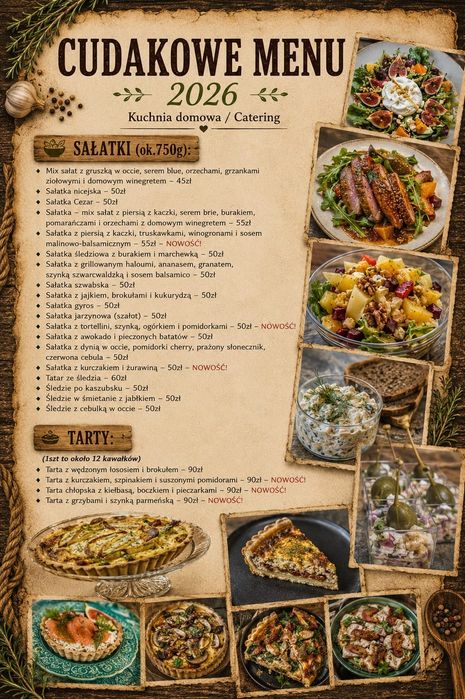 Catering na każdą okazję. Imprezy domowe