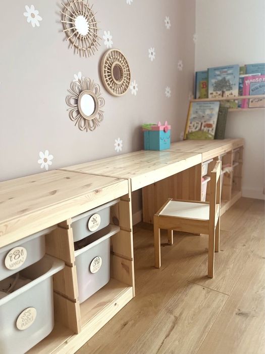 Blat łączący regały trofast / biurko dla dziecka 50cm