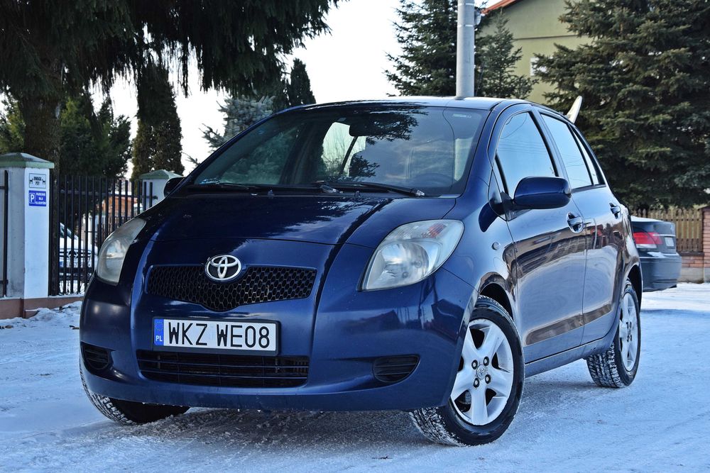 TOYOTA YARIS 1.4 90KM D4D Klimatyzacja Elektryka Wspomaganie 2008 ROK!