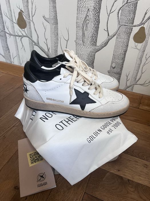 Snekersy Golden Goose roz.40 skorzane biale