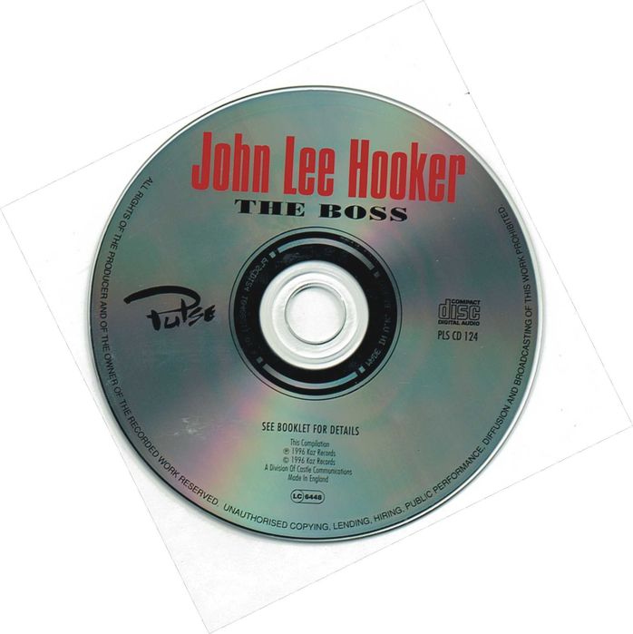 John Lee Hooker - The Boss - CD431472291107973121