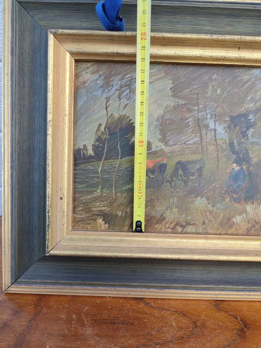 Replika Obrazu Wilhelma Buscha - Certyfikat - Śliczna rama - Design -
