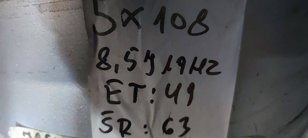 alufelgi 5x108 JAGUAR FORD i inne 8,5Jx19H 1500zł