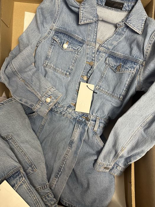 Сукня денім джинс zara S та L