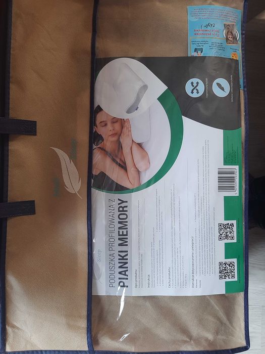 Poduszka profilowana z pianki Memory 2 szt.