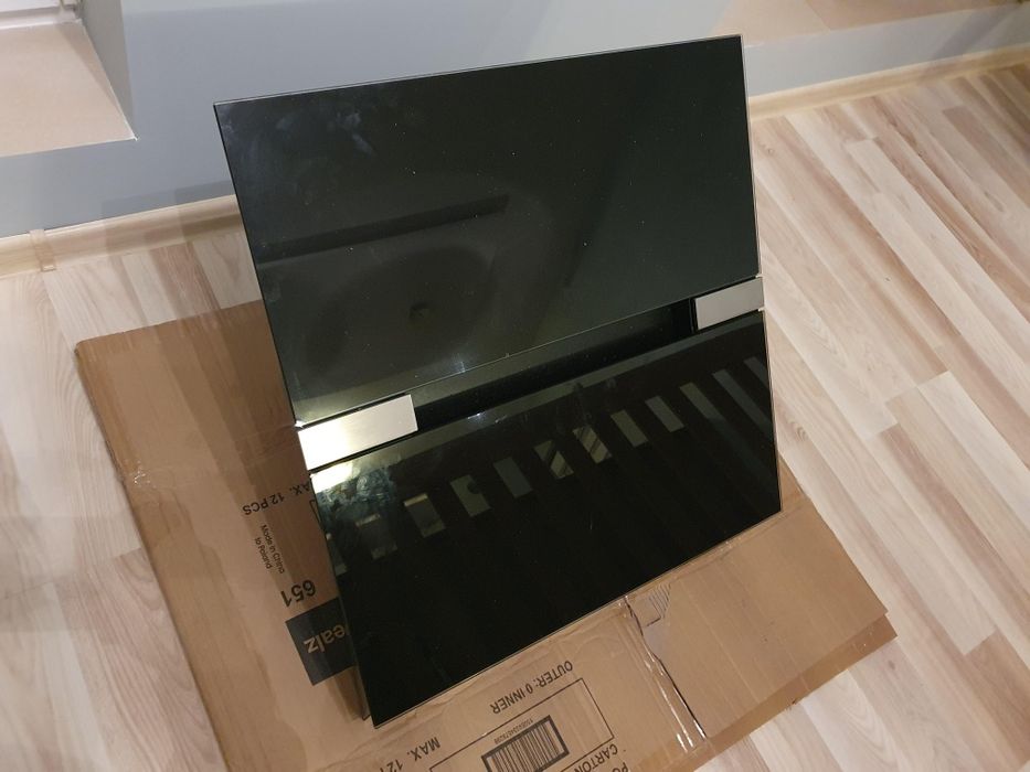 Amica OKC6726I Czarny okap pochłaniacz