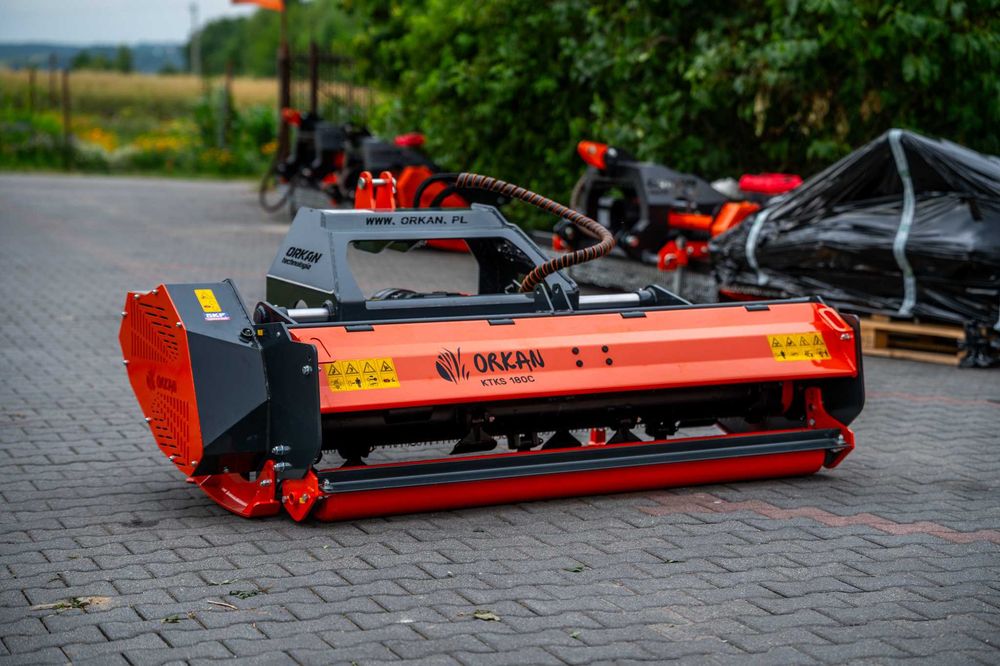 Kosiarka bijakowa mulczer ORKAN KTKS 160 C Puma duży młotek WOM Gratis