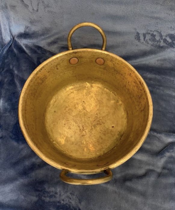 Tacho em latão antigo