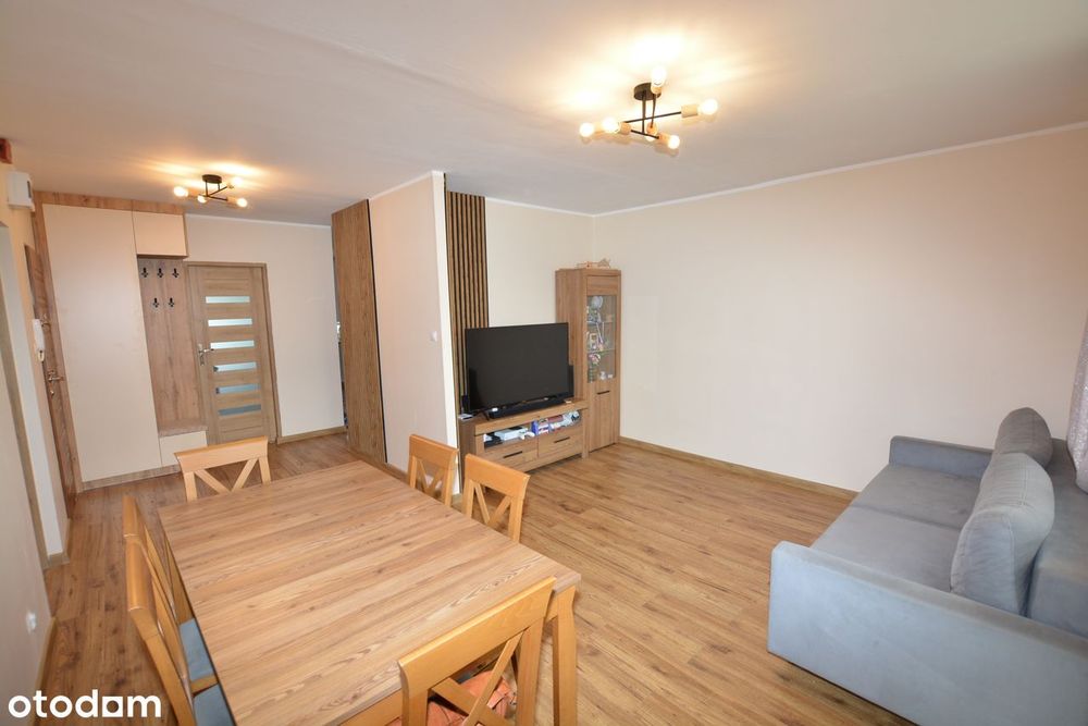 3 pokoje, 60m2, po remoncie, otwarty salon, ul. Wojska Polskiego, M4