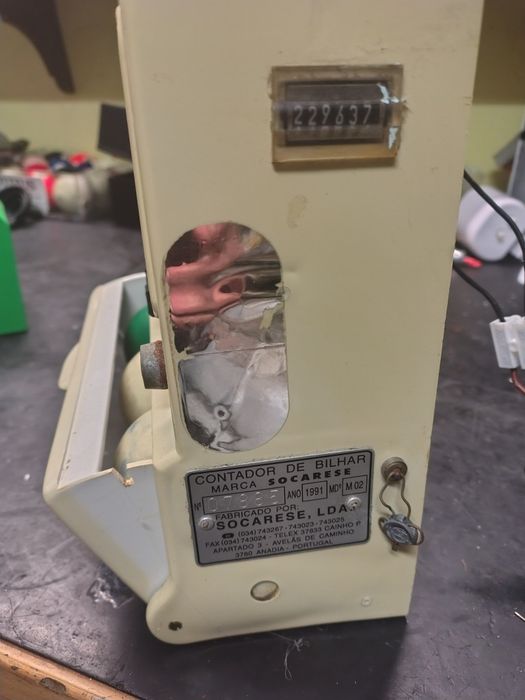 Contador taximetro de snooker / bilhar
