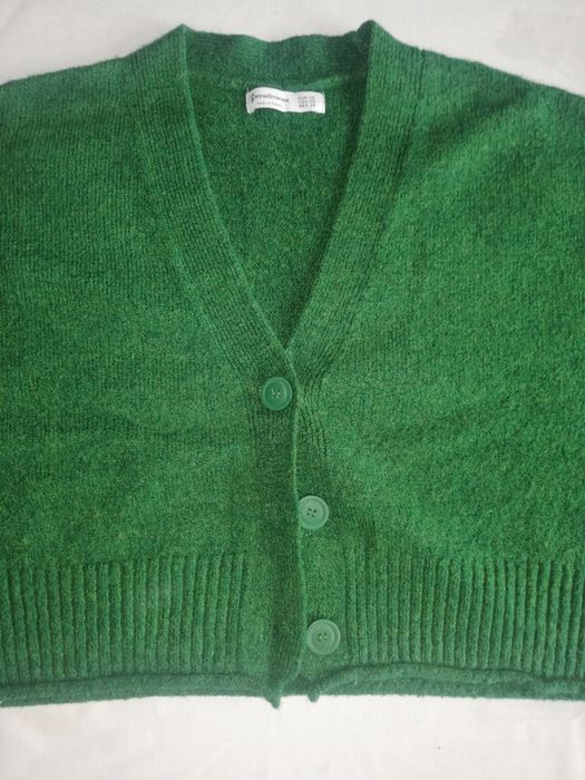Sweter Stradivarius rozm. XS kolor zielony
