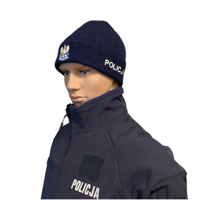Czapka policyjna zimowa polarowa r. 54- 62