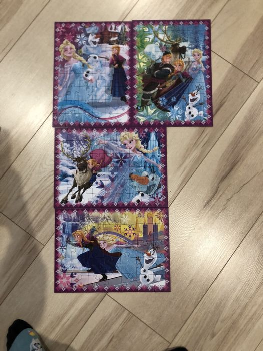 Puzzle Kraina lodu 4 w 1