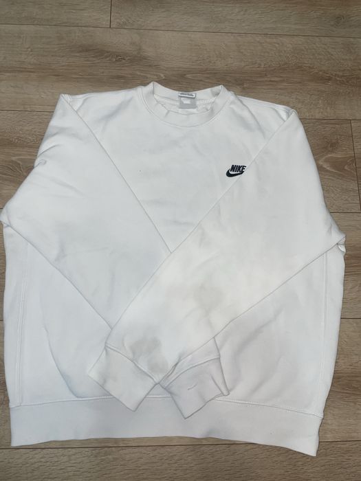 білий світшот nike світшот найк М розмір