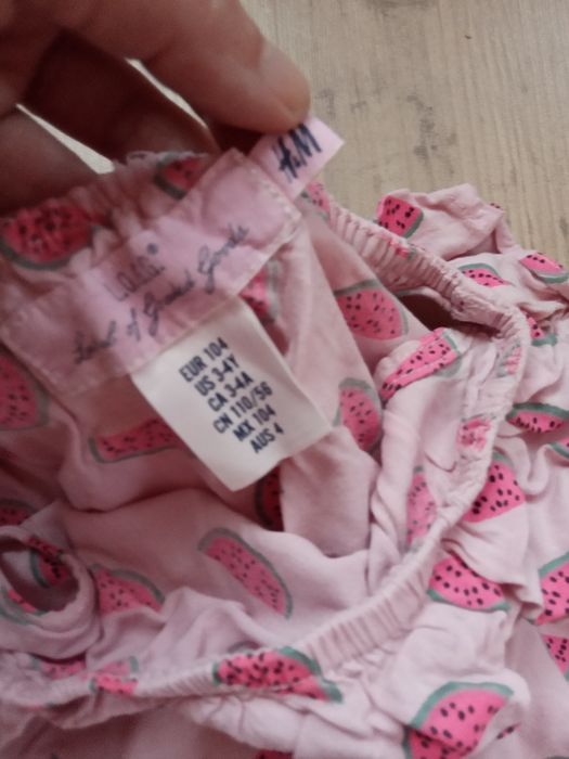 Ромпер НМ комбинезон шорты и футболка вместе