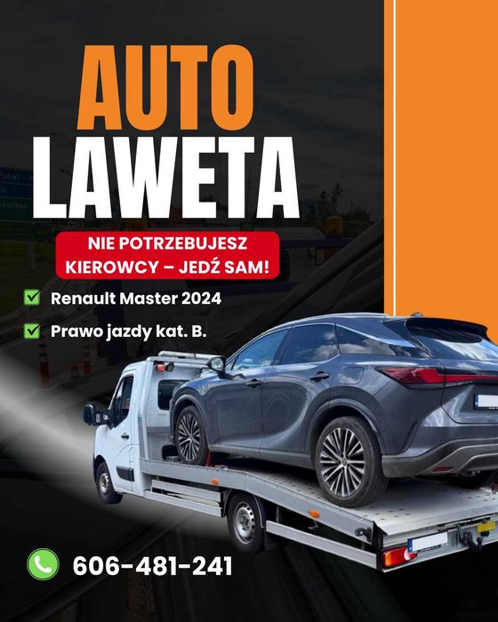 Wynajem Autolawety – Renault Master 2024 | Prawo jazdy kat. B
