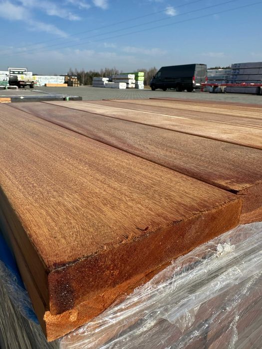 Deska Tarasowa Garapa Gładka egzotyczna 21x145mm Krótkie długości